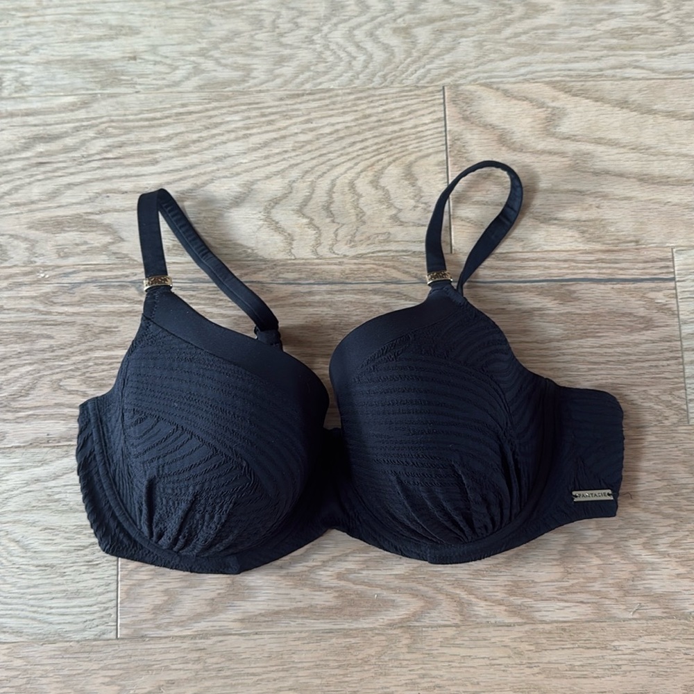 Fantasie black molded bikini top 36DD